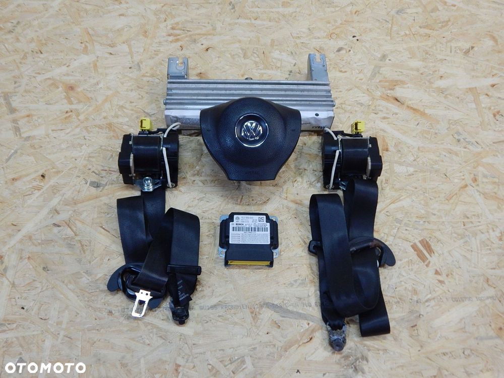 vw t5 lift poduszka pasy sensor airbag komplet 7e1880200 7e0880201h - 1