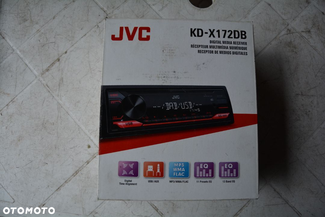 JVC KD-X172DB Radio samochodowe DAB MP3 USB Flac - 2
