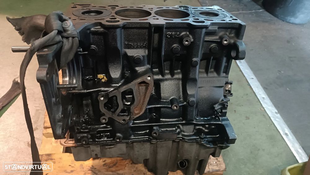 BLOCO DO MOTOR ARMADO COM CAMBOTA E PISTONS BMW 320D E46 2.0D 150CV 120D 320D 163CV 204D4 - 3