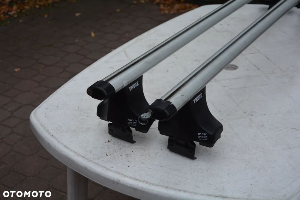 Mitsubishi Lancer bagażnik dachowy Thule alu klucz - 3