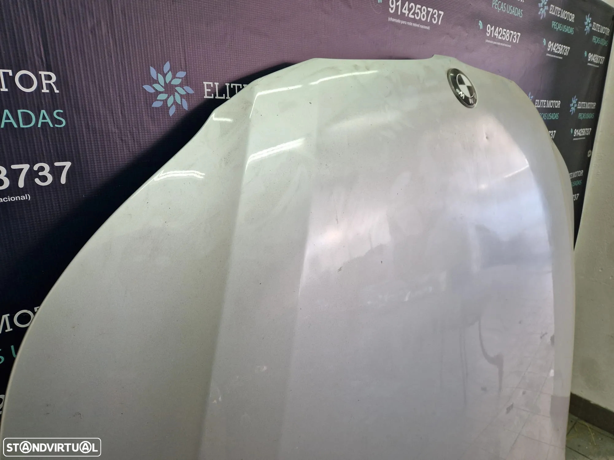 Capot usado BMW SERIE 5 E60 E61 520D 530D aluminio - 5