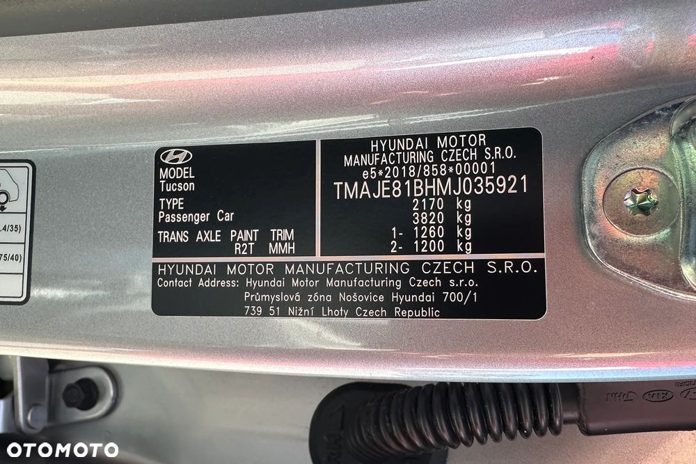 Hyundai Tucson 1.6 T-GDi 48V Platinum 4WD DCT - 39