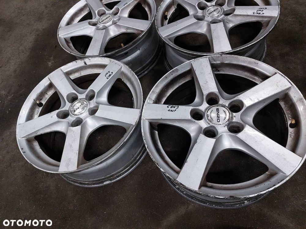 FELGI ALUMINIOWE 4SZT 5x110 6,5Jx16 ET45 FI65,1 SAAB VECTRA KBA 45971 - 2