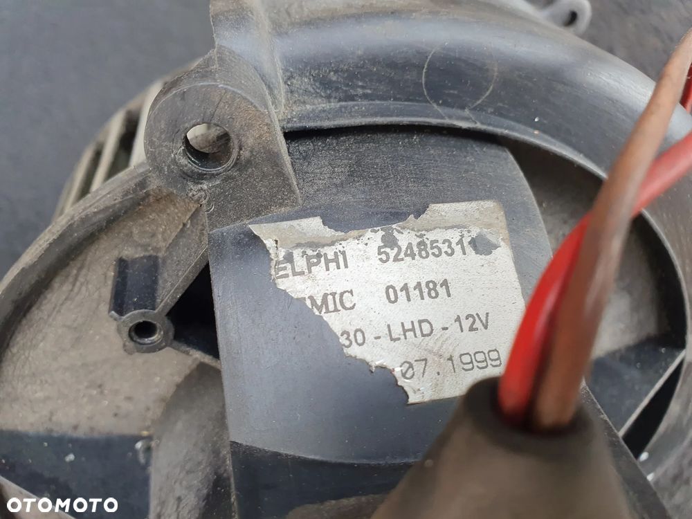 OPEL ASTRA G 2 II WENTYLATOR DMUCHAWA NAWIEWU 52485311 DELPHI Z REZYSTOREM OPORNIKIEM - 4