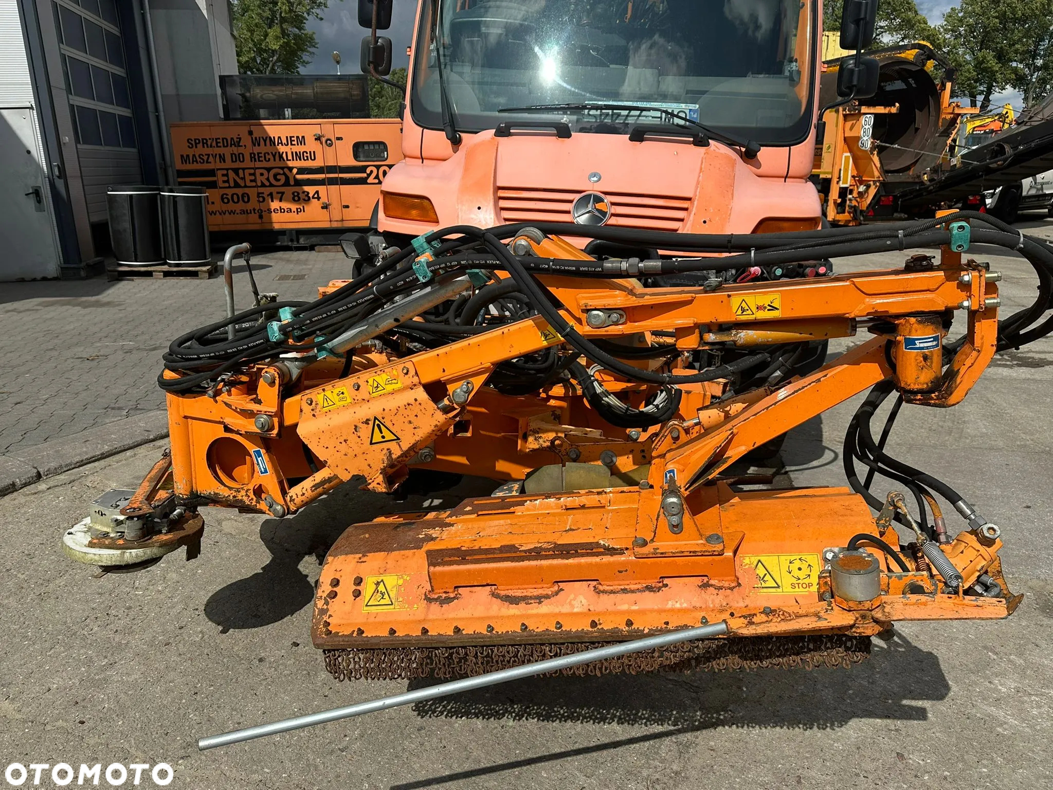 Mercedes-Benz Unimog 405/12 kosiarka, 2008rok, 4x4, 238KM, Mulag - 18