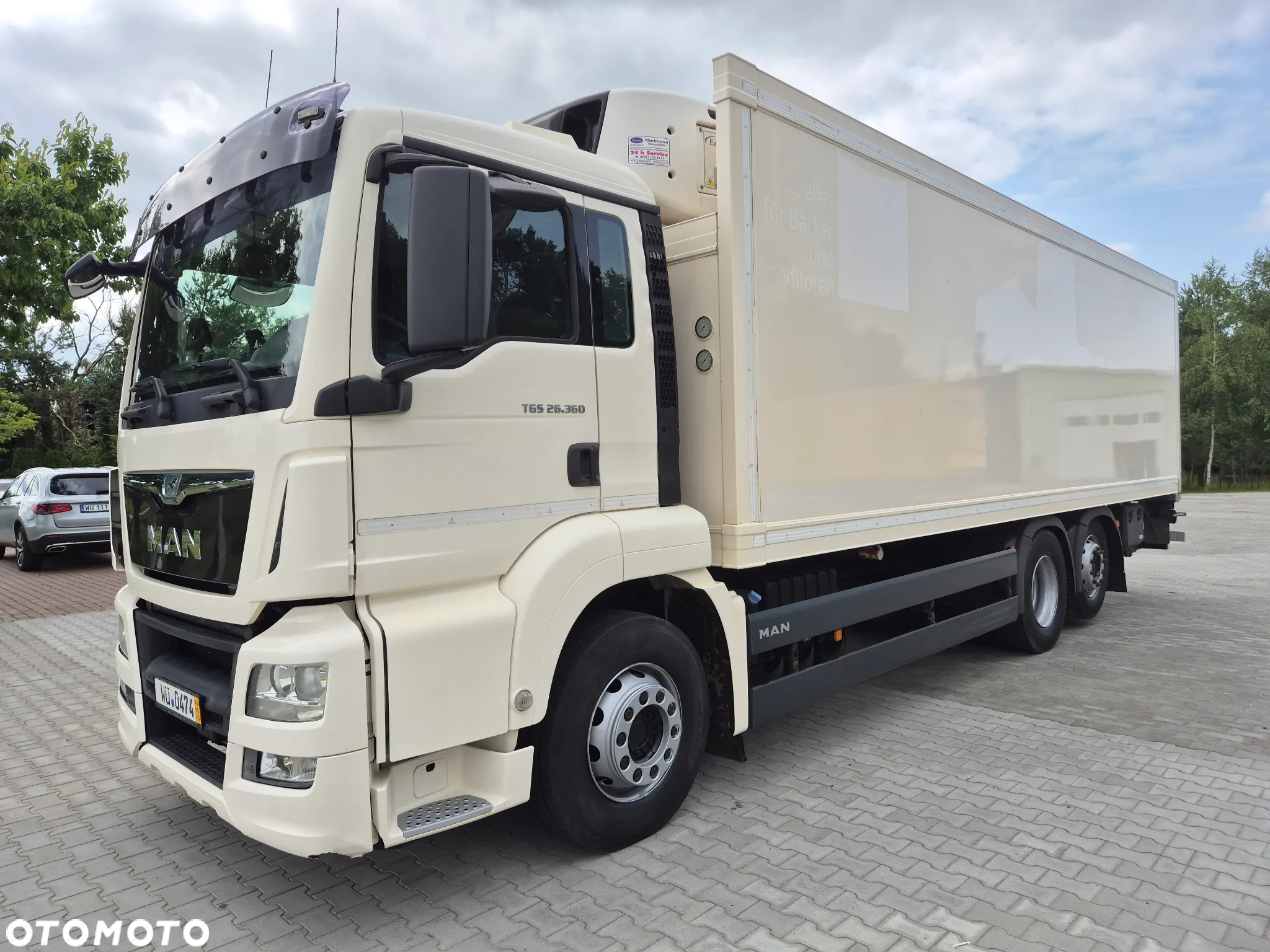 MAN MAN TGS 26.360 6X2 chłodnia 8m + Carrier Supra 1250 - 2