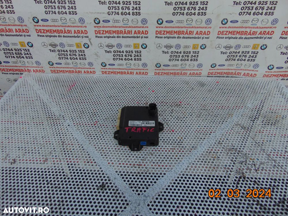 Modul inchidere centralizata Renault Trafic 2014-2023 Opel Vivaro modul electronic cod r - 1