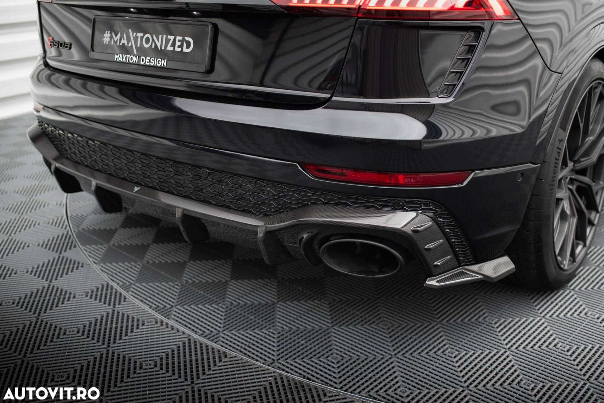 Pachet Exterior Prelungiri compatibil cu Audi RSQ8 Maxton Design Carbon - 8