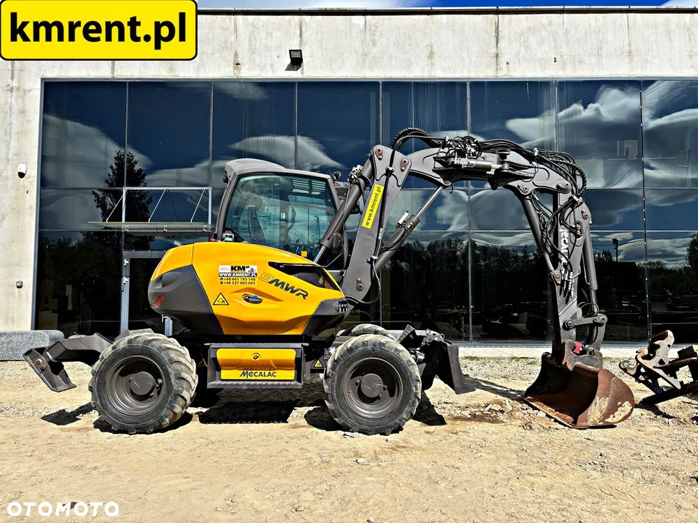 Mecalac 9 MWR KOPARKA KOŁOWA 2018R. MTH: 4099 | MECALAC 11 KOMATSU PW 98 TEREREX TW 95 110 WACKER NEUSON 100 YANMAR - 5