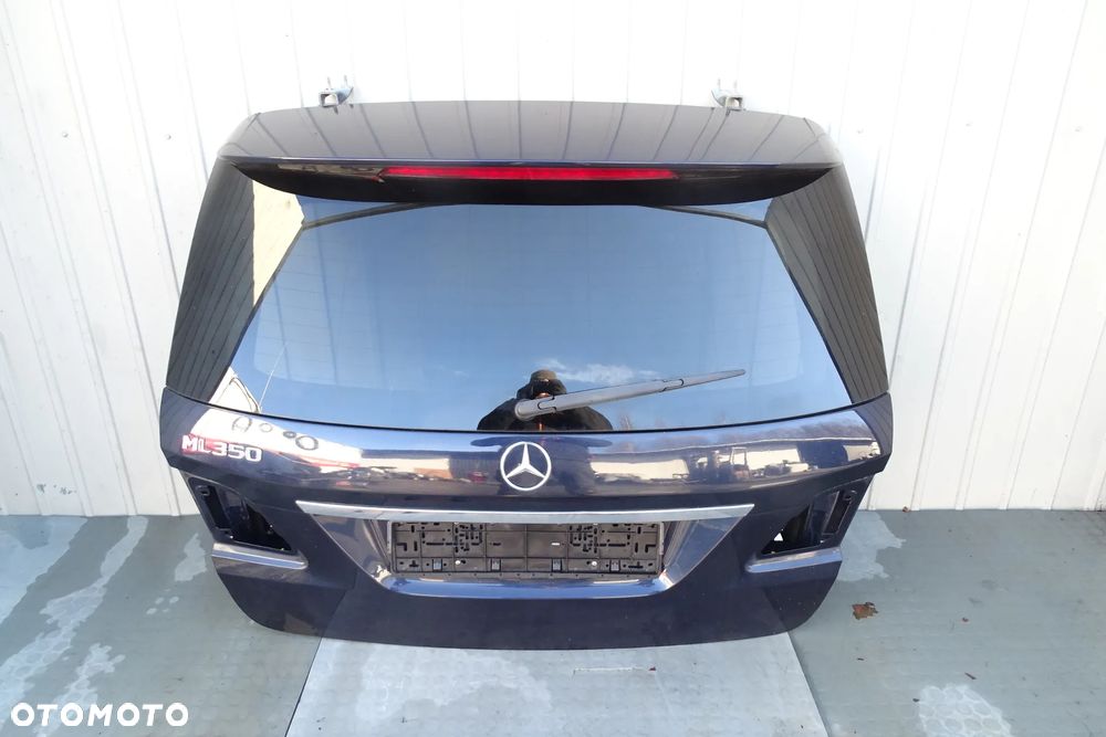 MERCEDES ML W166 KLAPA BAGAŻNIKA SZYBA BLENDA TYŁ TYLNA 890 ORGINAŁ - 1