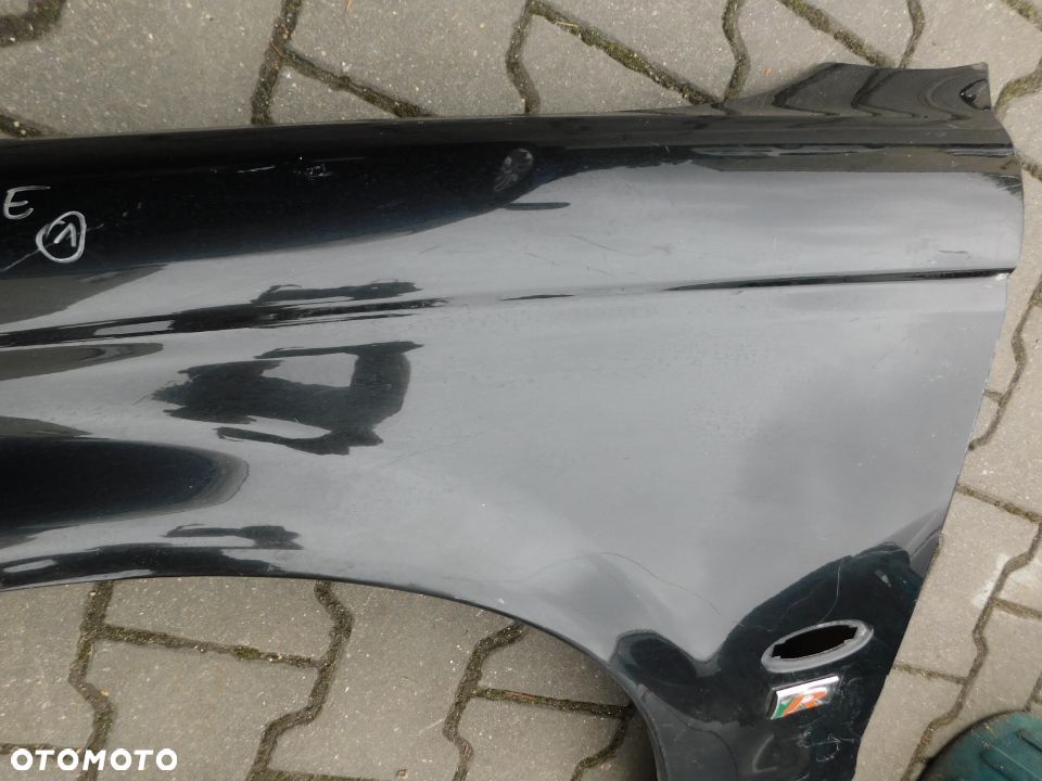 błotnik lewy przód JAGUAR S-TYPE CZARNY - 5