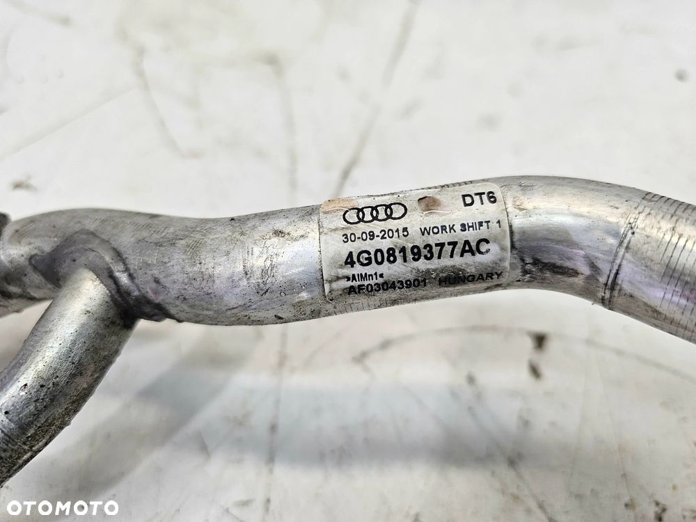 WĄŻ PRZEWÓD WODY AUDI A6 C7 A7 4G0819377AC - 3