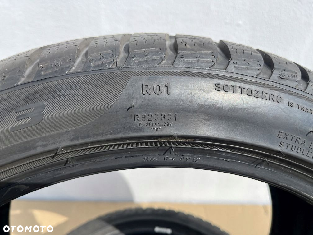 OPONY 255/40r19 100V PIRELLI SOTTOZERO 3 R01 - 9