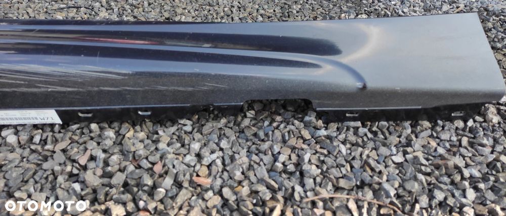 LISTWA PROGOWA LEWA PRAWA KOMPLET M PAKIET BMW E81 E82 E88 416 CARBONSCHWARZ - 5