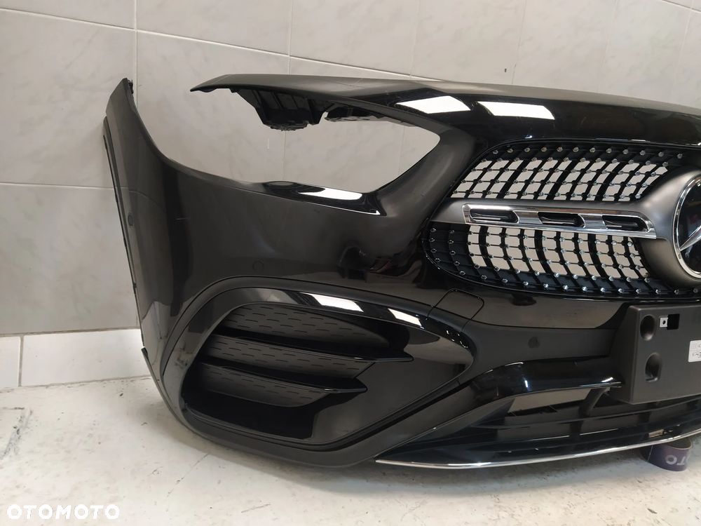MERCEDES GLA H247 AMG LIFT 23- ZDERZAK PRZÓD PRZEDNI GRILL ZANCZEK GWIAZDA 6XPDC KRATKI ORYGINAŁ - 4