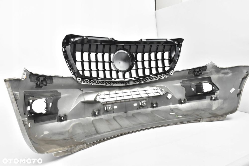 MERCEDES SPRINTER W906 906 LIFT ZDERZAK PRZEDNI PARKI+SPRYSKI - 9