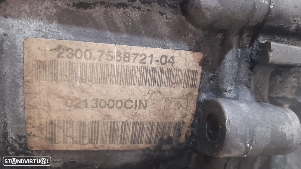 CAIXA VELOCIDADES MANUAL MINI COOPER R56 1.6D 16V 110CV 9HZ CIN GS6-53DG GS653DG R55 R55 CLUBMAN LCI R56 LCI R57 CABRIO R57 CABRIO LCI - 6