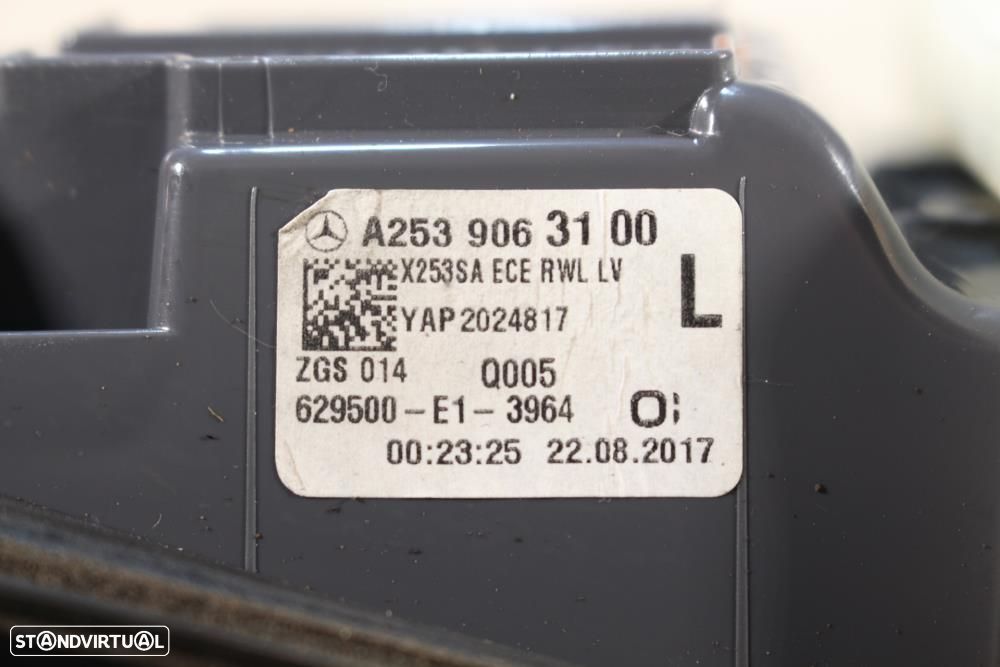 Farolim Esquerdo Mercedes-Benz Glc (X253)  A2539063100 / 629500E13964 - 8
