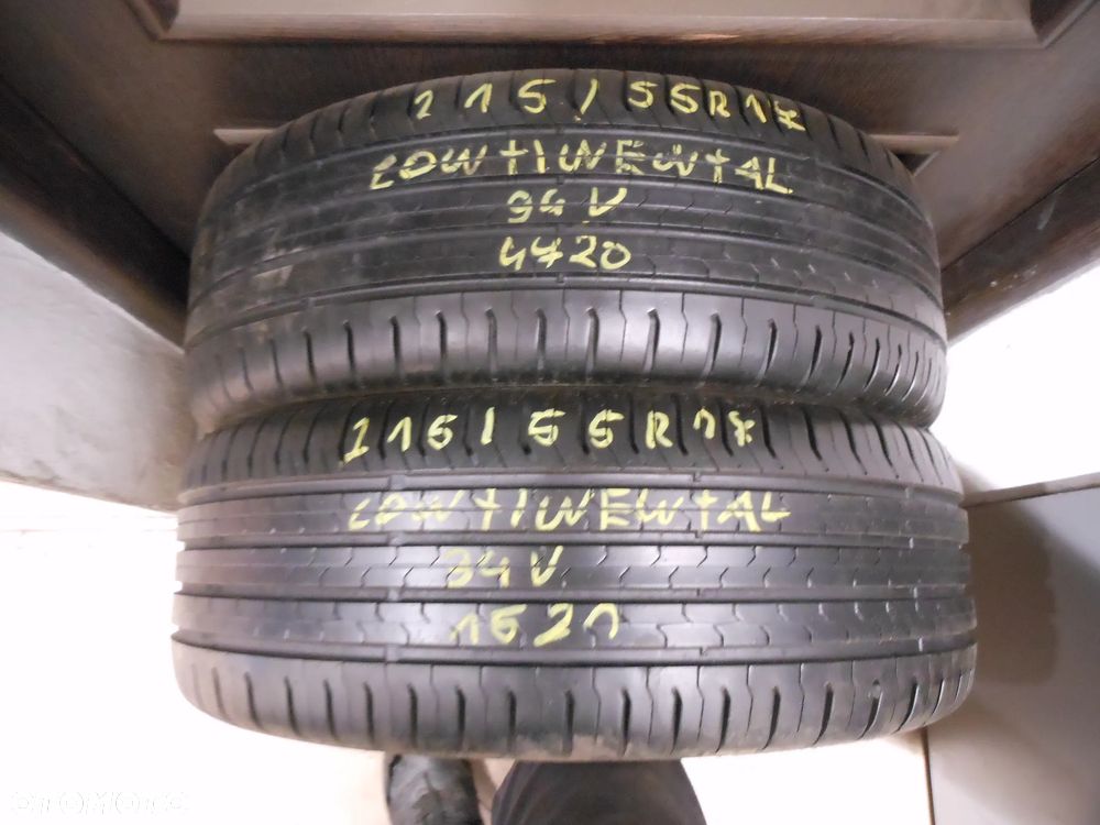 Opony 215/55r17 continental conti eco contact 5 7,3mm lato para - 1