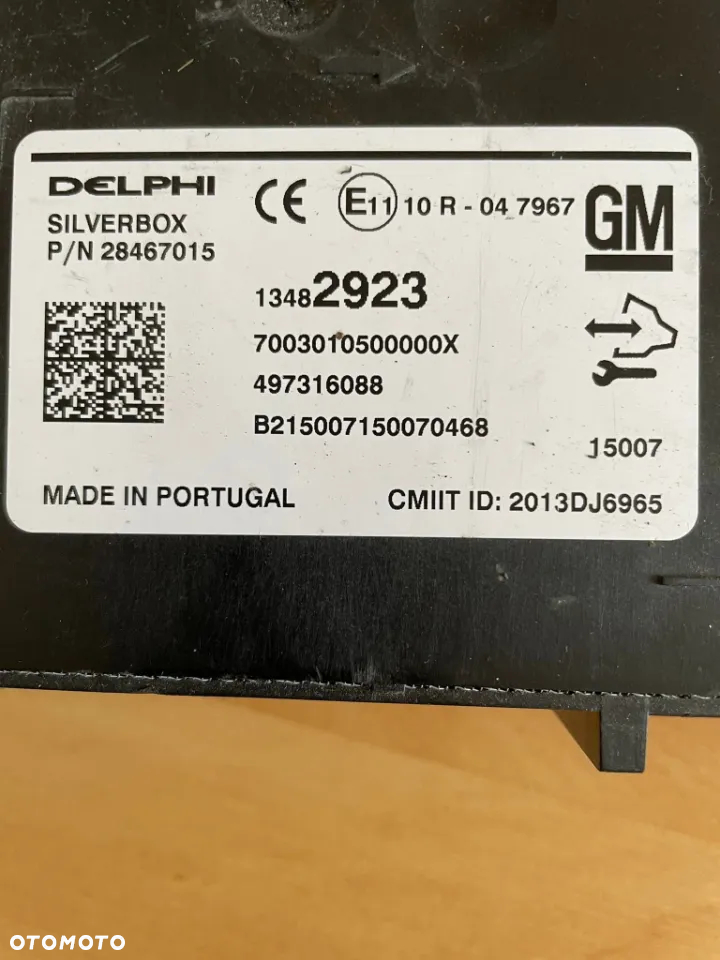 Opel Insignia A lift 13482923 moduł nawigacji - 2