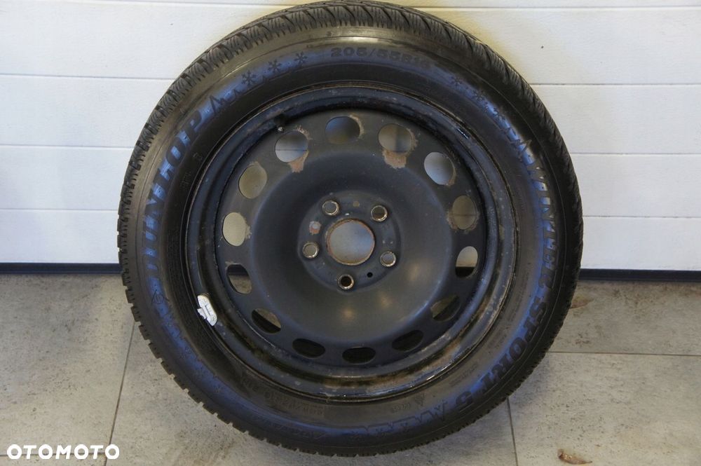 NR 408 Koła Zimowe Stalowe Skoda Octavia 205/55/16 Dunlop - 5