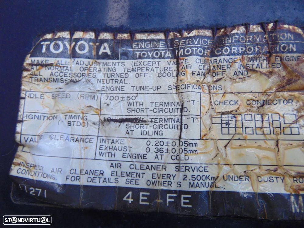 Toyota Corolla XLI Capot - 6