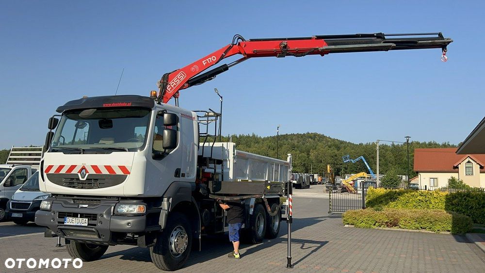 Renault Kerax 26.390 6x4 Mocny HDS FASSI F170 Sterowanie Radiowe - 12