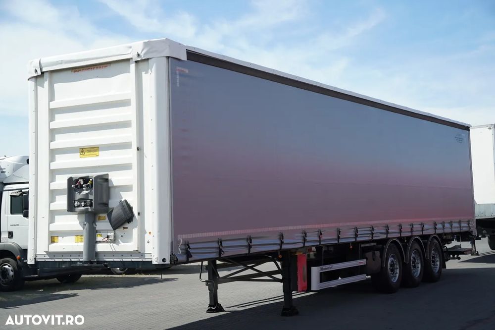 Fruehauf CORTINĂ / AXĂ DE RIDICAT / DHOLLANDIA LIFT 2.000 KG / PODEA REZISTENTĂ / - 3