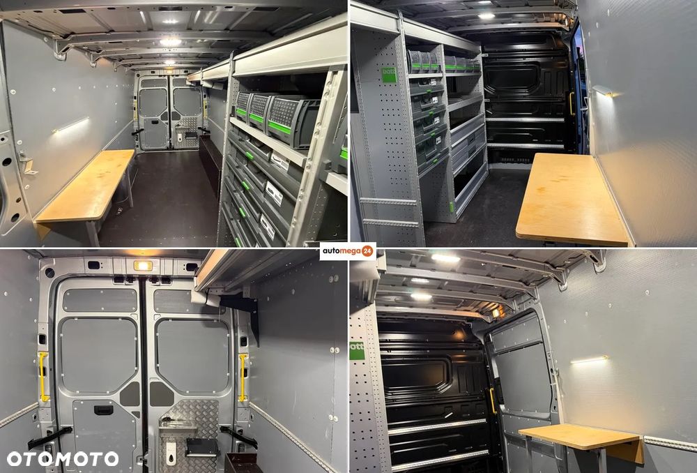 Volkswagen CRAFTER MAXI LONG XXL, MODEL L4H2, MOCNY SILNIK 2.0TDI 177KM, Euro6, Skrzynia automatyczna 8-biegów, ZABUDOWA WARSZTATOWA BOTT, Instalacja 230V, REFLEKTORY Bi-LED, KAMERA, NAWIGACJA, FOTEL z REG.+ 2x PODŁOKIETNIKI, Android Auto, Apple CarPlay, 3 OSOBOWY VAN HOMOLOGACJA VAT-1 Fabrycznie WZMOCNIONY! - 9