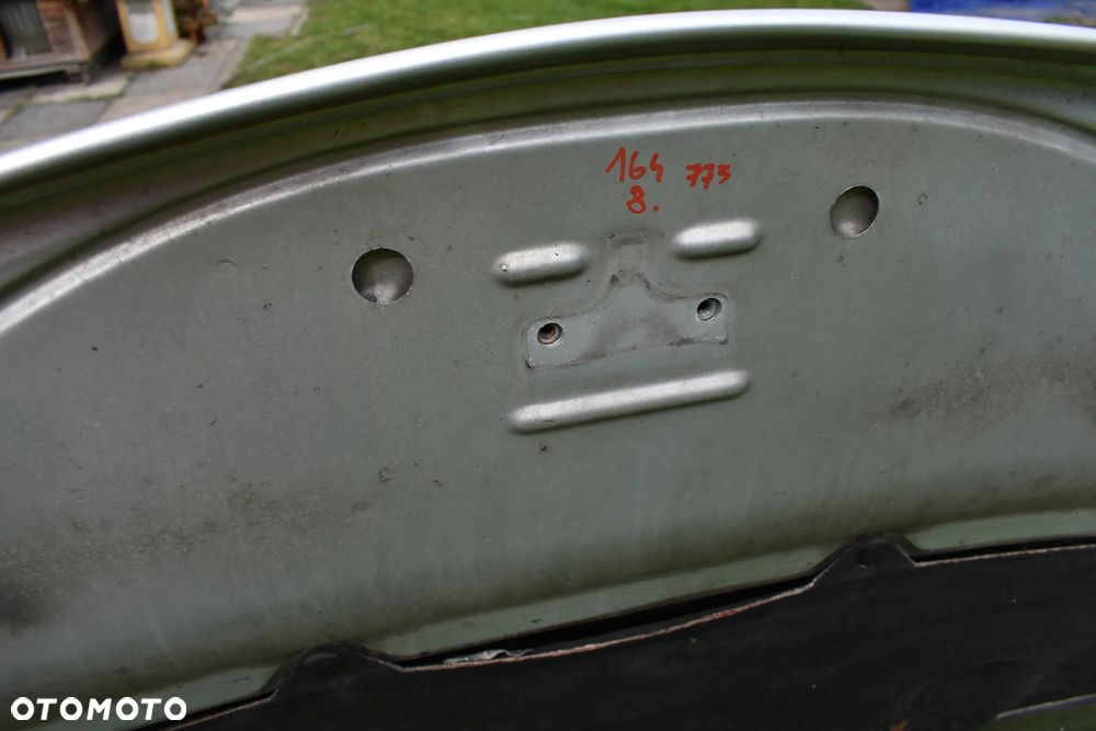 MERCEDES W164 ML Maska Pokrywa SILNIKA 775 Srebrna - 19