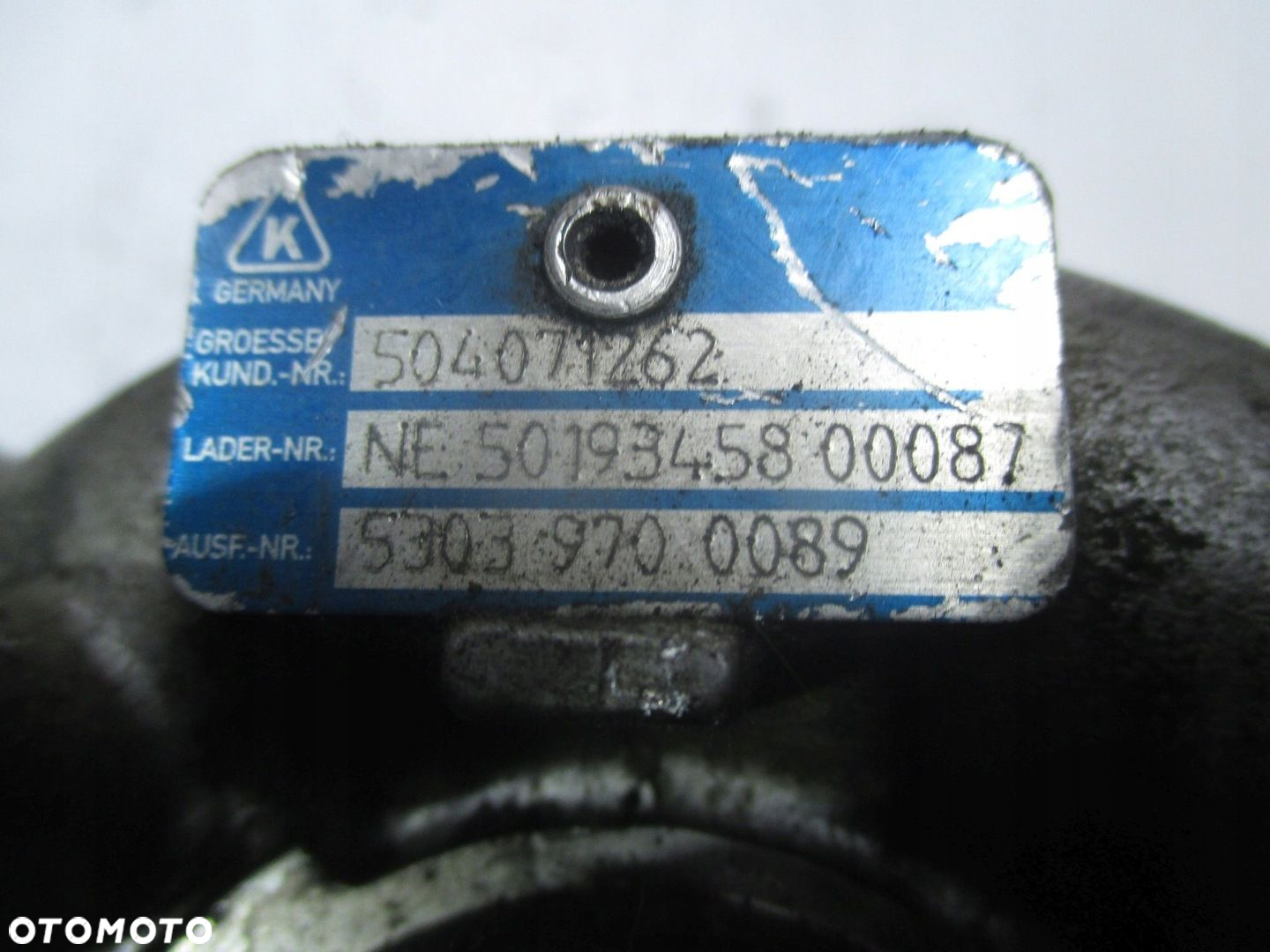 Turbo turbina 504071262 Iveco Daily 2.3 06- do regeneracji - 6