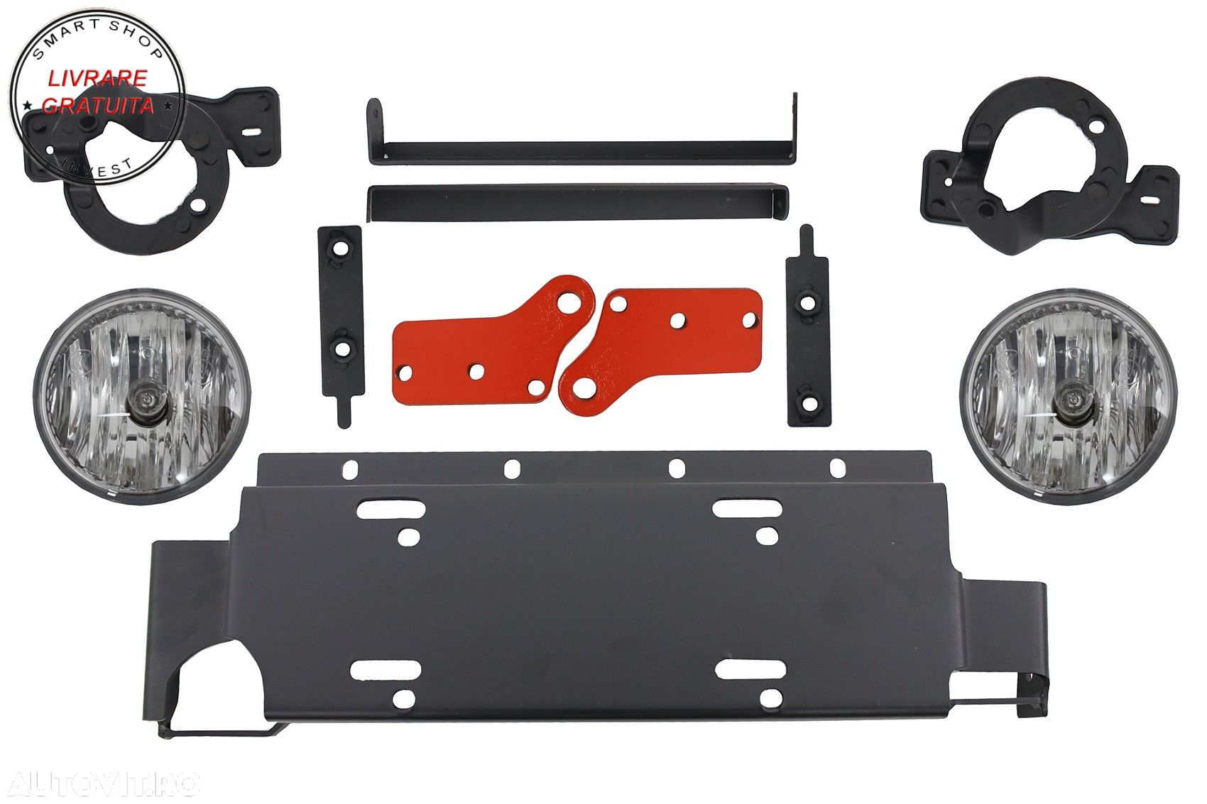 Bara Fata si Grila Centrala Jeep Wrangler / Rubicon JK (2007-2017) 10th Anniversar- livrare gratuita - 7