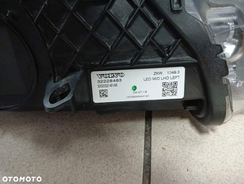 Volvo V40 Full Led lewy reflektor Lampa EUROPA - 5