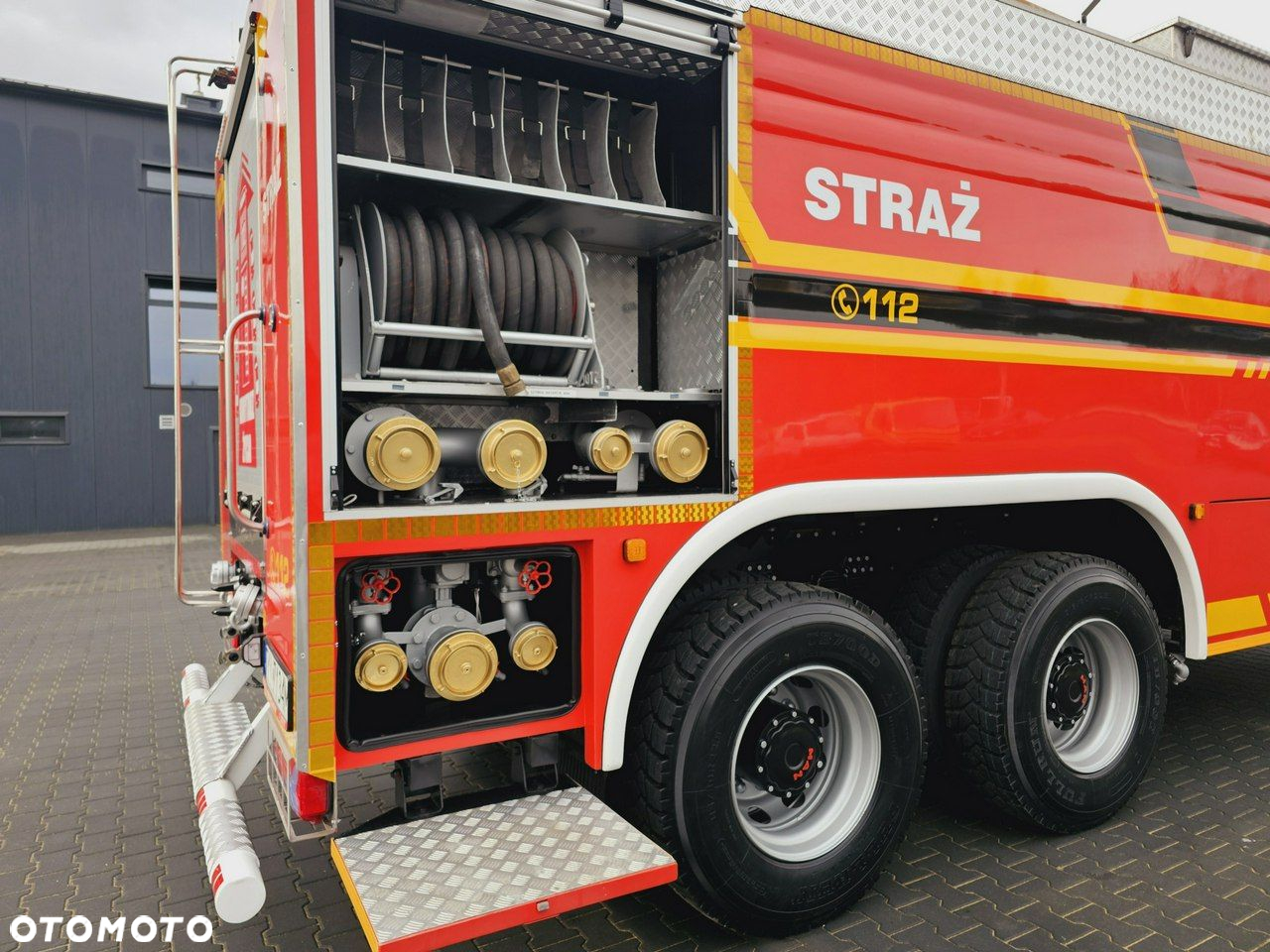 MAN TGS 26.440 6x6 9500 l woda + 950 piana Stolarczyk straż pożarna - 28
