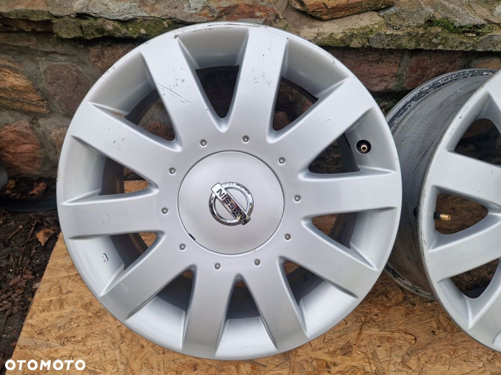 NISSAN FELGI ALUMINIOWE 5X114,3 7JX17 FI66,1MM  ET45 KOMPLET 4szt - 2