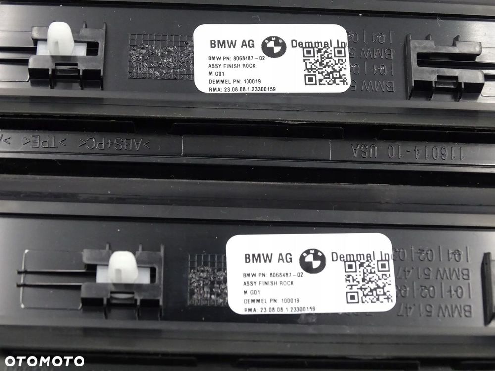 BMW X4 G02 X3 G01 LISTWY PROGOWE NAKŁADKI M PAKIET JAK NOWE 8068487 - 4