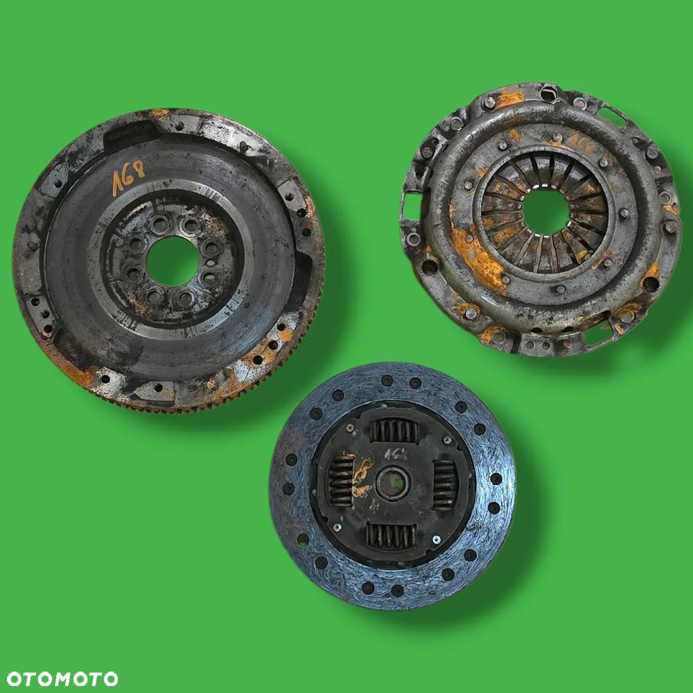 SPRZĘGŁO TARCZA DOCISK KOŁO ZAMACHOWE MERCEDES W168 1.6 1.4 1660300305 a0062509004 - 1