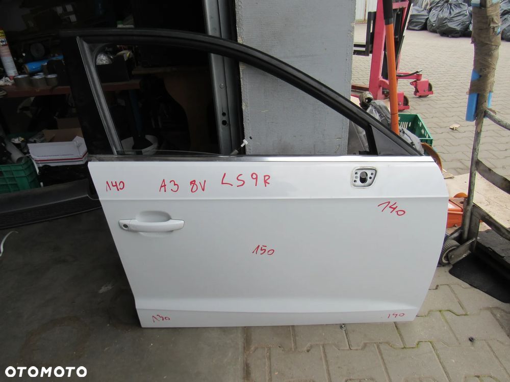 audi a3 8v hb ls9r przedniE LEWE PRAWE DRZWI PERŁA - 5