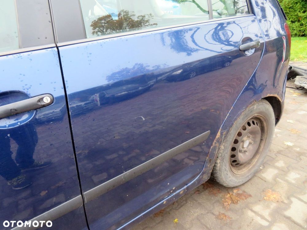 DRZWI TYLNE LEWE GOLF V PLUS 5M0   GRANATOWY VOLKSWAGEN 2005-2009 - 2