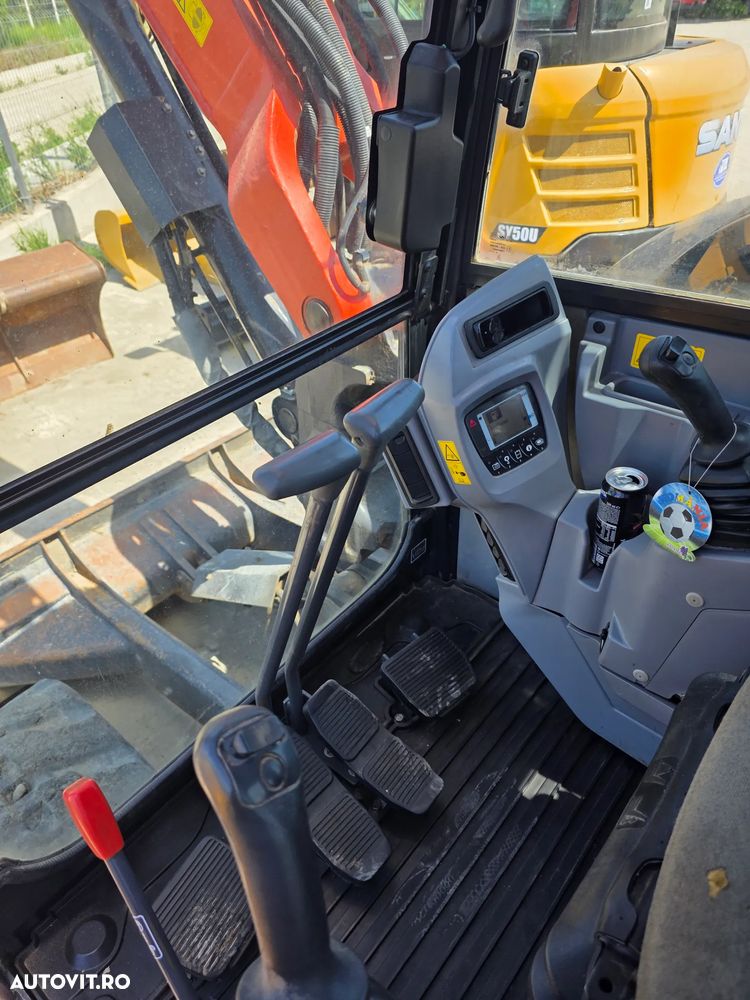 Kubota KX080-4 alpha excavator pe senile midiexcavator compact - 10
