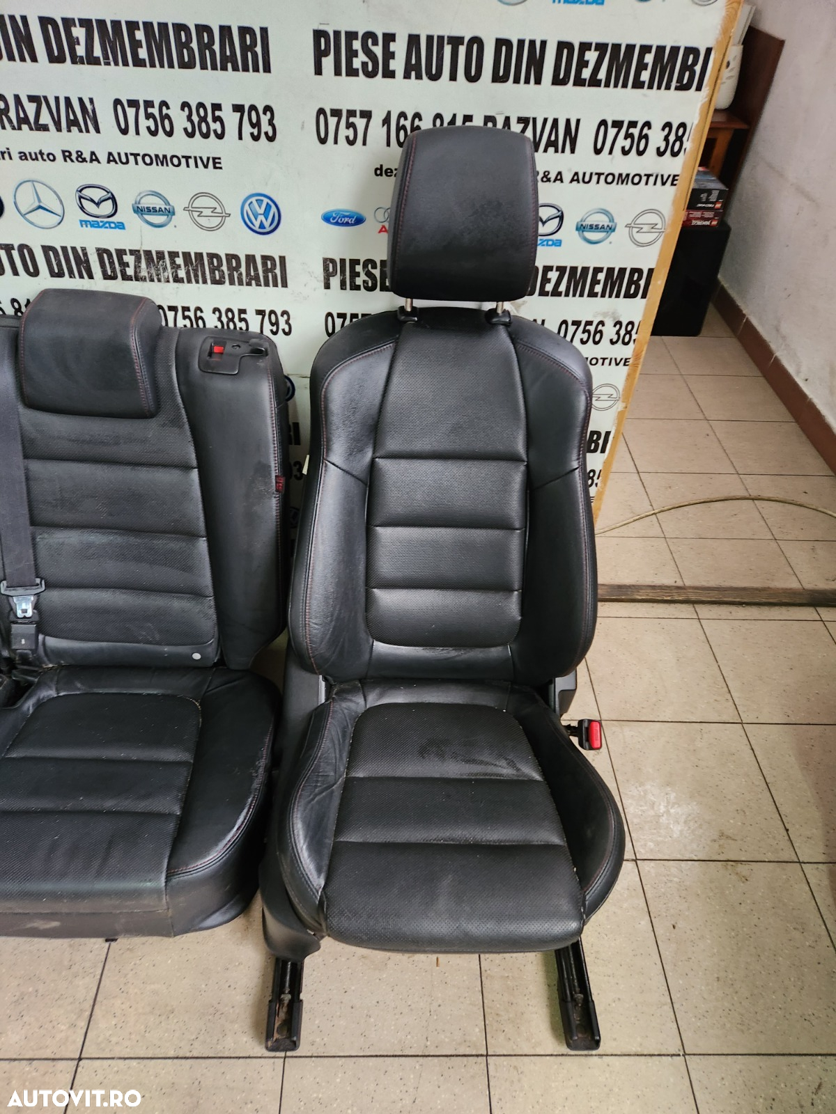 Interior Scaune Fata Spate Banchete Piele Cu Incalzire Mazda CX5 CX-5 2.2 Diesel Skyactive An 2013- - 6