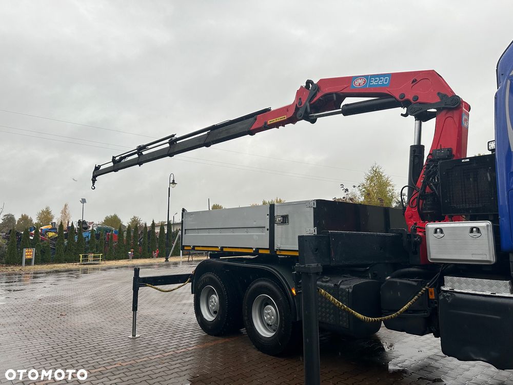 Scania G490 6x6 do energetyki słupów ciągnik specjalny Hds żuraw - 14