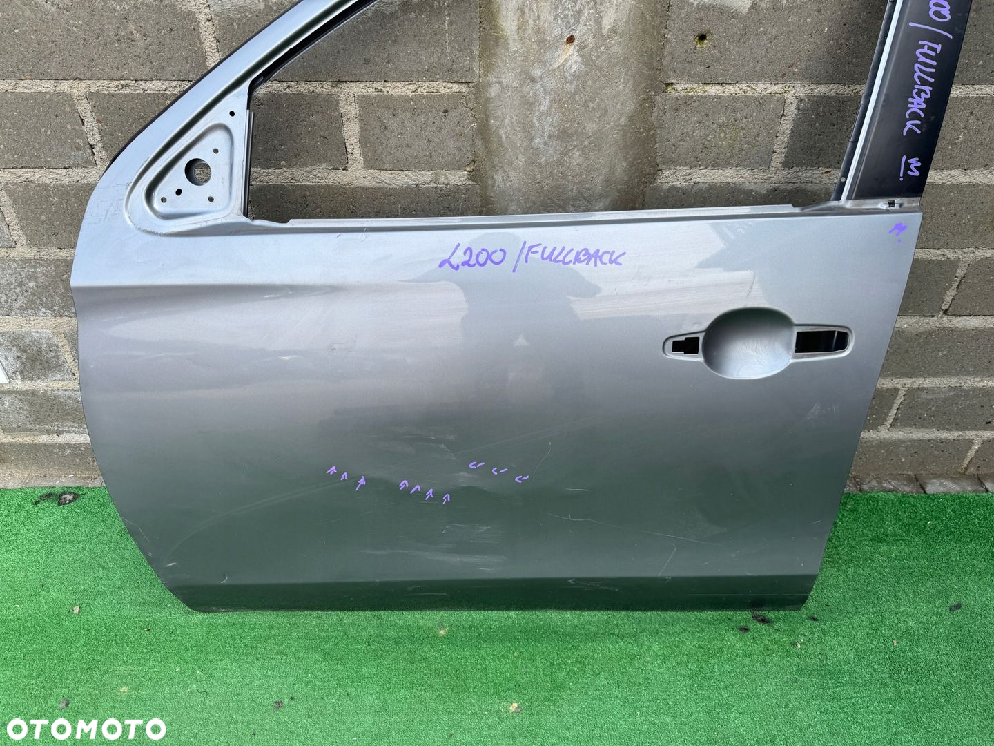 MITSUBISHI L200 V 5 15- FULLBACK DRZWI LEWE PRZEDNIE LEWY PRZÓD EU ORG D115 - 5