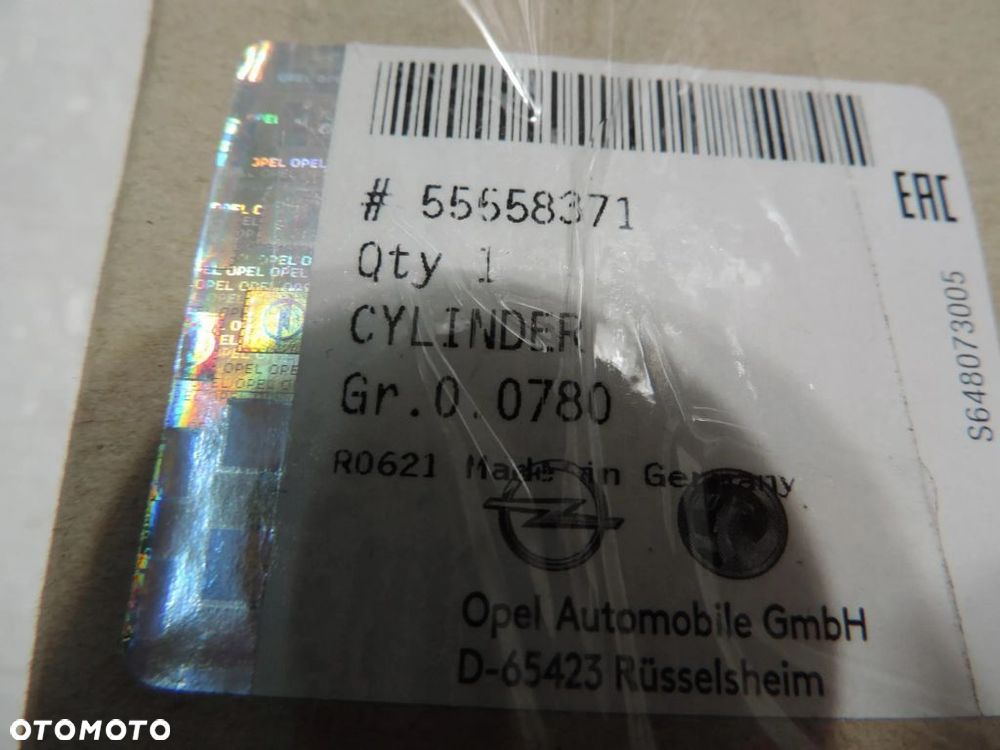 WYSPRZĘGLIK OPEL ASTRA G H CORSA C MERIVA A NOWY ORYGINAŁ 55558371 - 4