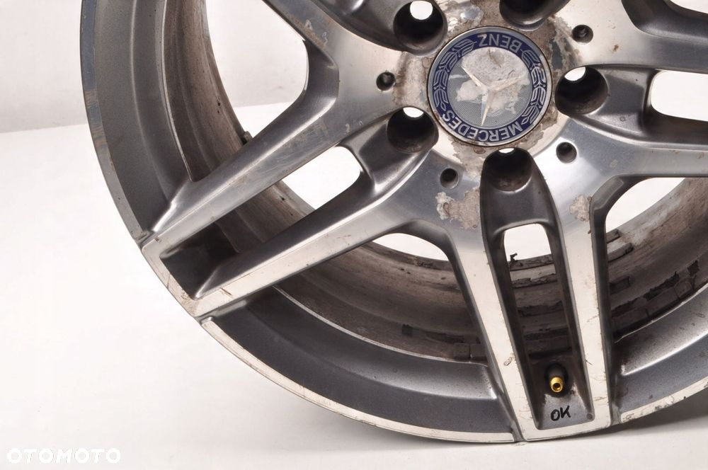 MERCEDES W212 W218 AMG FELGA ALUMINIOWA R18" 9J 5X112 ET54 A2124010400 - 8