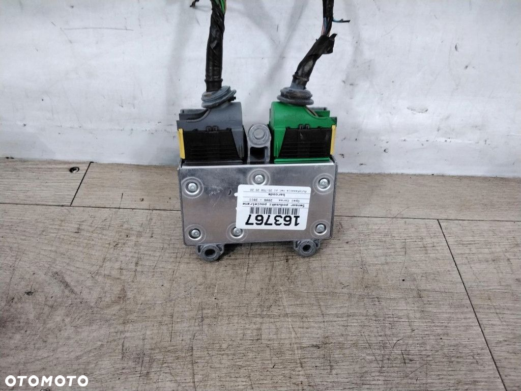 OPEL CORSA C SENSOR PODUSZKI POWIETRZNEJ. 13256904 - 2