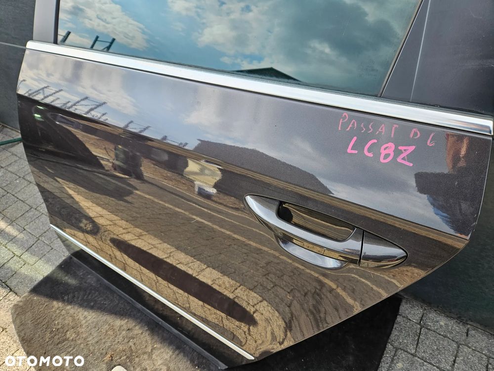Volkswagen Passat B6 Kombi LC8Z Drzwi Lewe Tylne Lewy Tył - 8