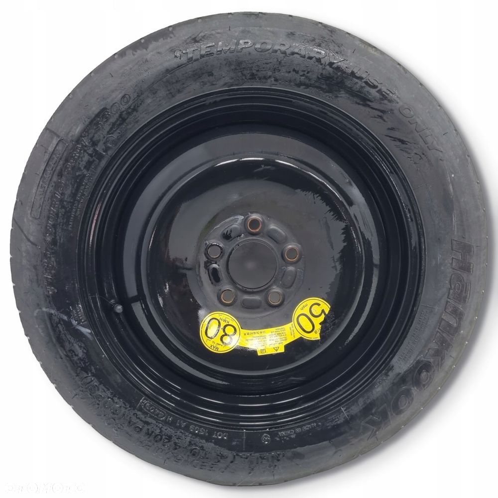 KOŁO DOJAZDOWE Ford C-Max Focus Mk2 II 125/90 R16 5x108 1S71MH dojazdówka - 1