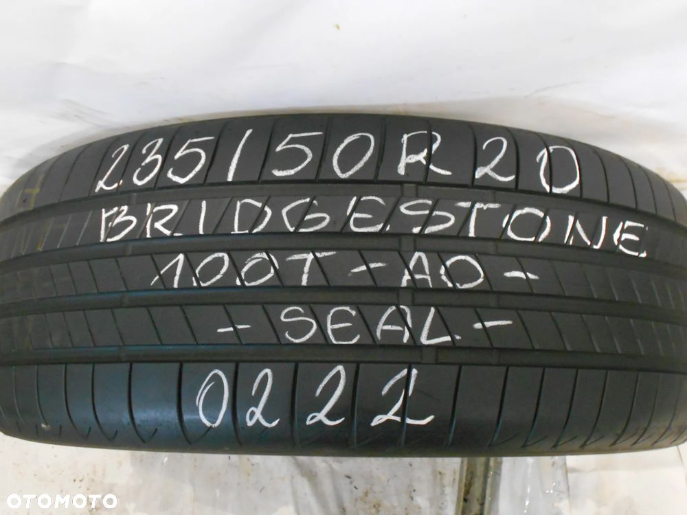 OPONA POJEDYNKA  235/50R20 BRIDGESTONE TURANZA ECO SEAL AO DOT 0222 7.3MM - 1