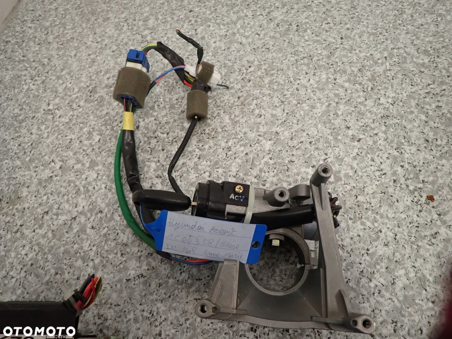 HYUNDAI ACCENT 02-05 ZESTAW STARTOWY KOMPUTER STACYJKA - 6